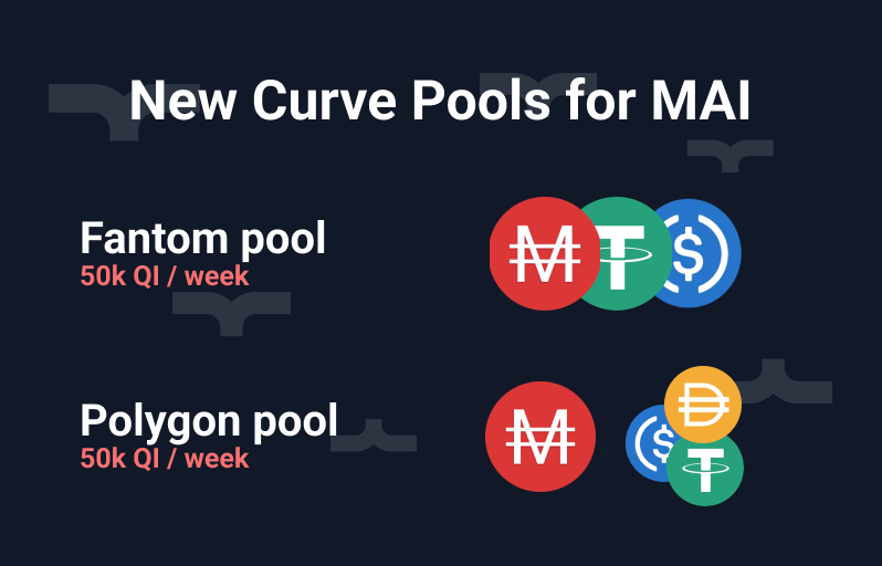 "True depth is wide and steady" - <a href="/0xLaoZi/">Stable Lao</a>

We're expanding the depth of $MAI liquidity on <a href="/CurveFinance/">Curve Finance</a> with 2 new farms

Details in 🧵