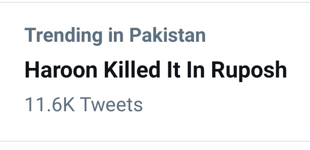 Haroonkadwani_'s tweet photo. We're close to 12K❤️💥

Haroon Killed It In Ruposh https://t.co/o7ExsLU4wP