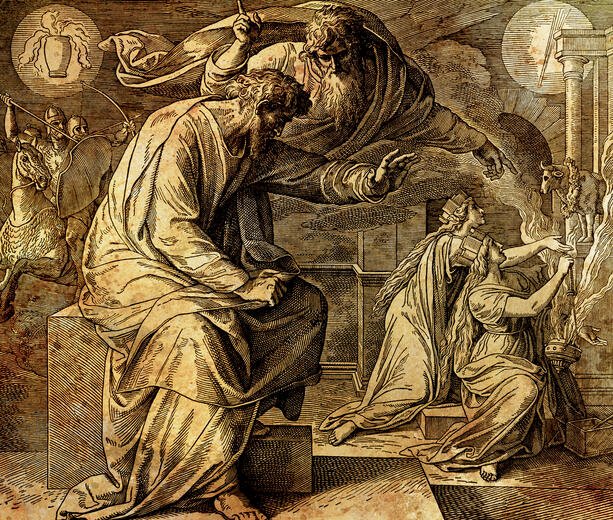 IRFMx's tweet photo. ✞ #Écritures Sacrées, l’#Ancien #Testament :
« La #parole du #Seigneur me fut #adressée en ces #termes : “Toi donc, #ceins tes #reins, et #lève-toi, et dis-leur tout ce que je t’#ordonne” ». https://t.co/zPrABUGdp7