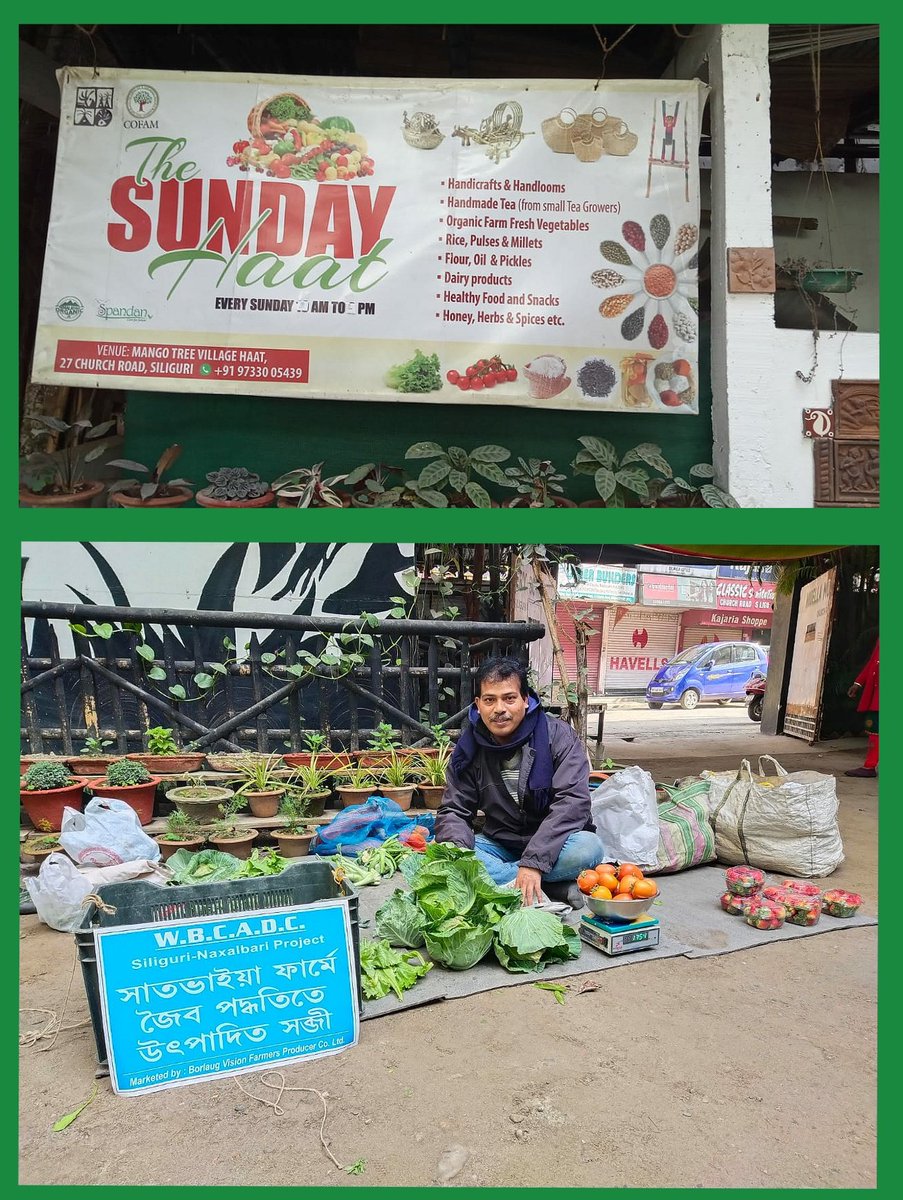 mvraoforindia's tweet photo. Natural Farming
Vegetables &amp; Fruits 

In Siliguri Sunday Haat Today

From our Project Area 
Marketed by
Borlaug Vision
Farmers Producers Company https://t.co/AvqGRAlllf
