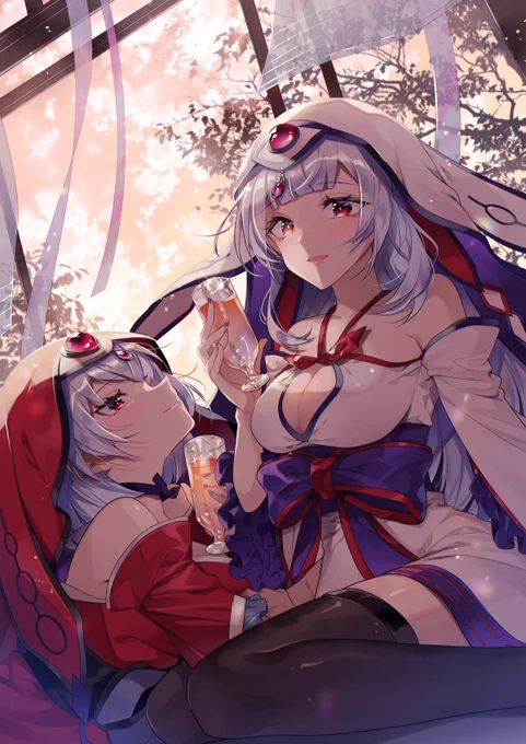 『至福のひととき』
ラグナドールイラストコンテスト用に、邪魅と魔魅を描かせて頂きました🌸
https://t.co/Rcz0AfQCXd
#pr #ラグナド #ラグナドイラコン 