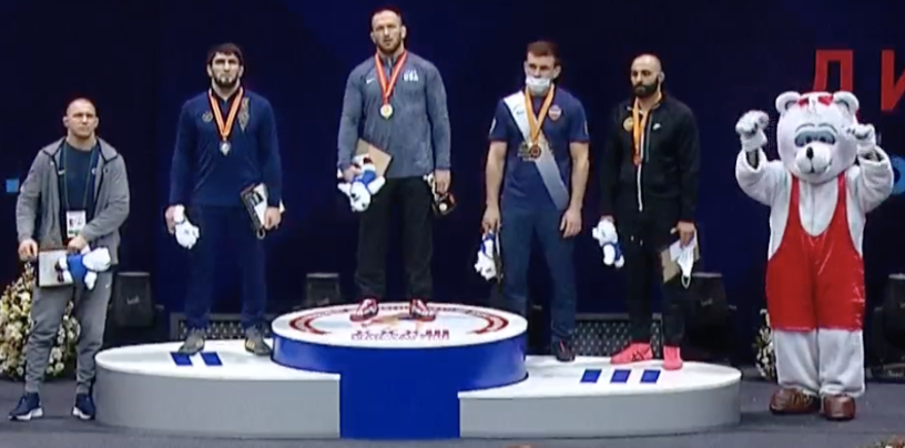 SpeyWrestle's tweet photo. 2022 Ivan Yariguin Champion Kyle Snyder! https://t.co/hZ1xBZXBNj