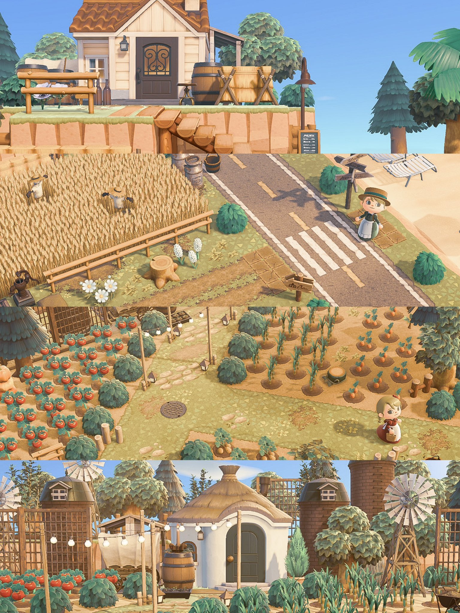 ʜᴀʀᴜᴄʜɪ 野菜畑と麦畑の作業動画あがりました あつ森 おしゃれに見せる野菜畑と麦畑の作り方 作業動画 島クリエイト Speed Build T Co O7ul55sy T Co Mvydehvqi1 Twitter