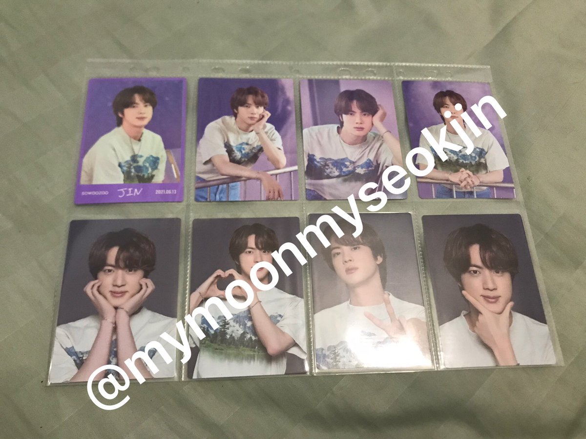 mymoonmyseokjin's tweet photo. [HELP RT] WANT TO SELL MPC MINI PHOTOCARD SEOKJIN BTS 
Ready kamar, set only. 
Offer by dm https://t.co/ezhCEARPzo