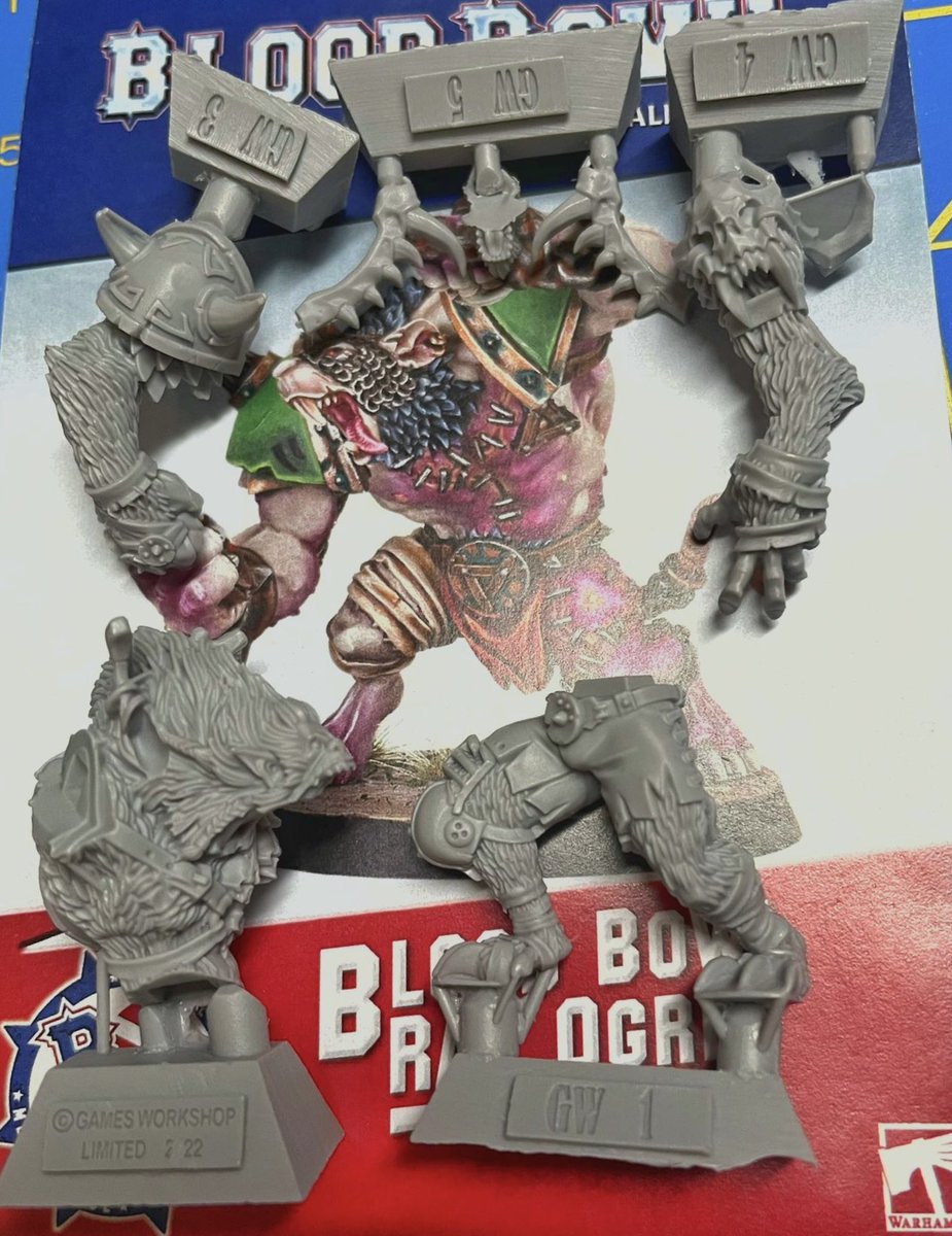 BloodBowlTF's tweet photo. Mas fotos del nuevo YETI de GW para #BloodBowl

Vía @ridumorb https://t.co/ezCGMMFw2y