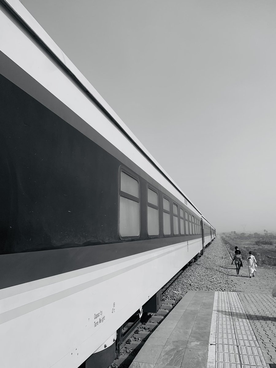 OzoMusty's tweet photo. We Are All Trying To Go Back To Abuja From Kaduna This Morning. 

One Of The Best Decisions Of The PMB Administration Was To Complete The Existing Railway Projects &amp; Ensure Its Usability For The Good Of Nigerians, While New Ones Were Initiated. #RailUpNG https://t.co/fy3PvD6SrN