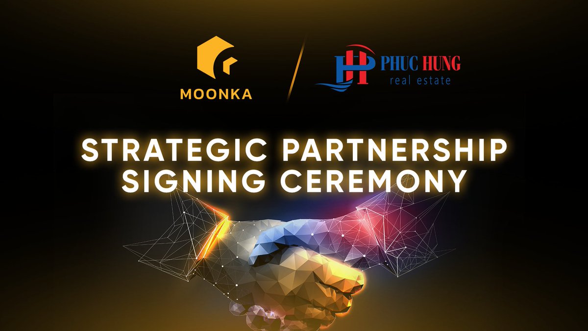 🌻MOONKA ESTABLISHED THE COOPERATION WITH PHUC HUNG GROUP 🌻 MOONKA officially established a partnership with Phuc Hung Group – a company that develops and distributes real estate product lines. 🎯Details: blog.moonka.io/en/moonka-offi…