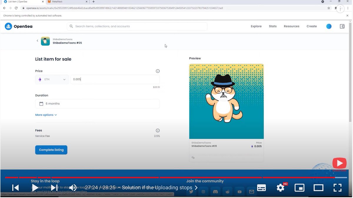 NFTCreepyKawaii's tweet image. Creating an original contract for your NFT Collection In English I’d recommend Petko Aleksandrov YouTube channel, it was huge help for me🦄🦄🌈🌈 #nft #nfttutorial #nftart 

youtube.com/watch?v=OfqmR2…