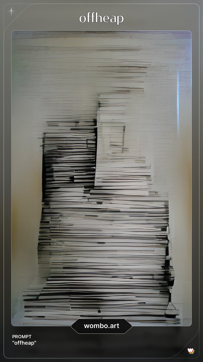 Offheap2's tweet image. Offheap