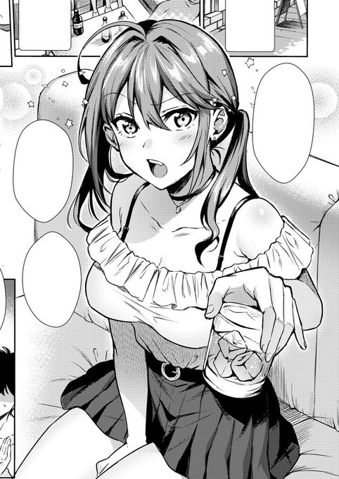 オタクの描くギャル、肩出してチョーカー付けがちって書いててんなわけあるか!!と思ったらバッチリ描いてたわ… 