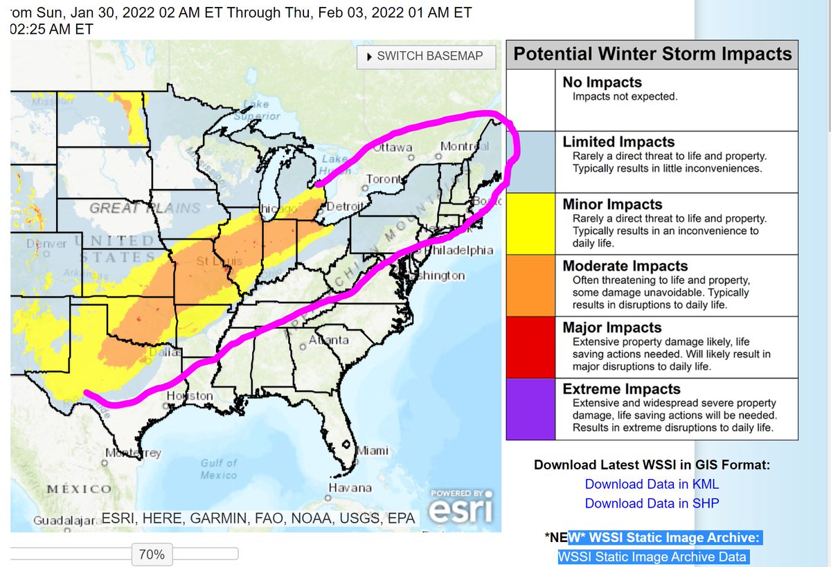 Looks like another significant Winter Storm from the Southern Plains into the Northeast Tuesday evening into Friday.  This early, differences exsist in the guidance as expected.  Euro colder and farther south.  Snow, Ice, Severe &amp; Heavy Rain top the list of hazards.  Stay tuned.