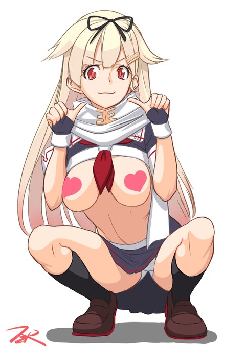 夕立ラフ
遊んで欲しそうな感じ?🤔 