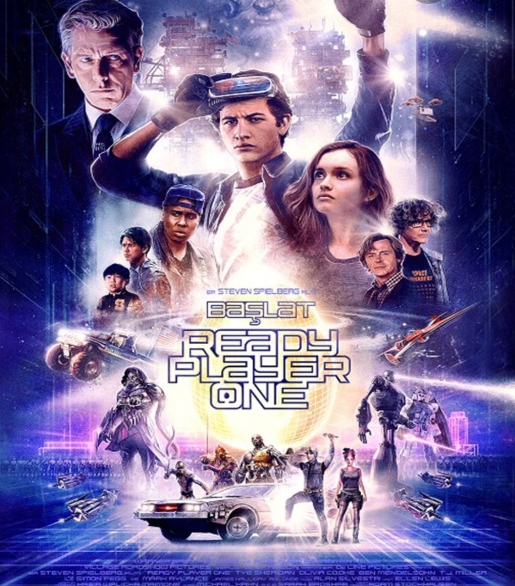 #ReadyPlayerOne 2018, güzel metaverse filmi olmuş. Her ne kadar Warner Bros olarak Matrix 4'u rezil etseler de, 4 yıl önce bu filmde iyi iş çıkarmışlar.