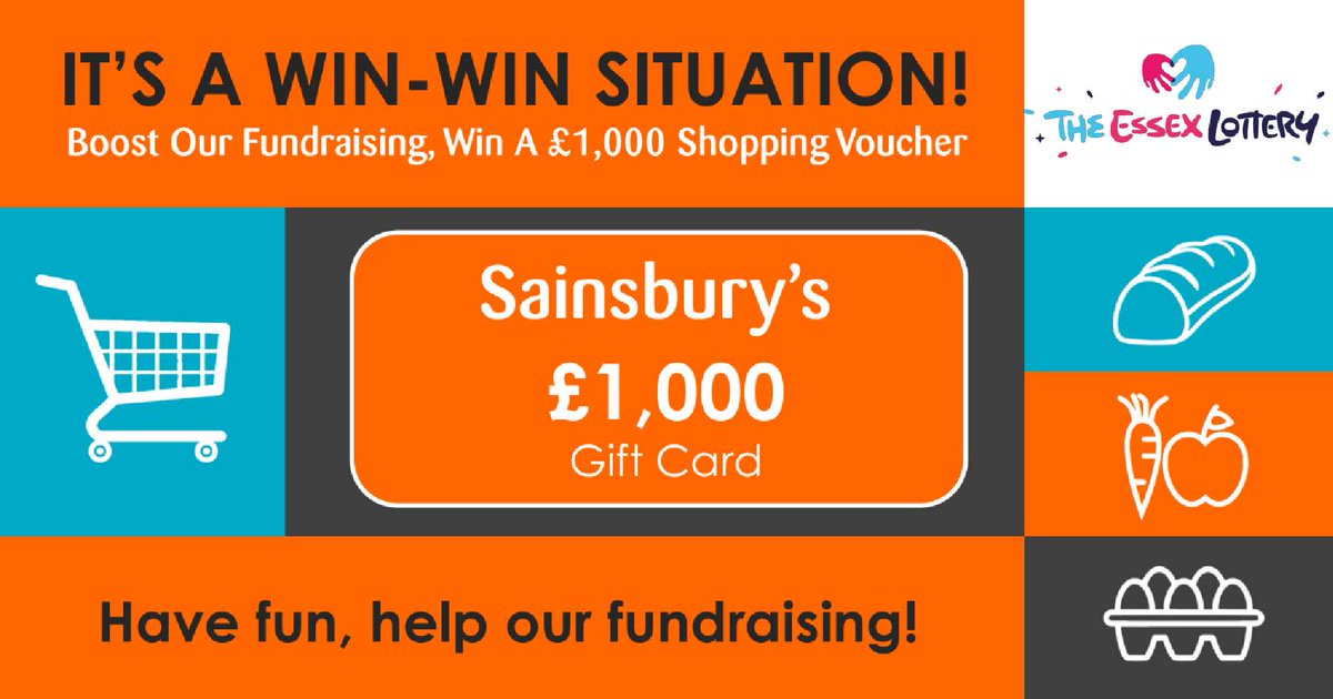 Win a £1000 gift voucher and raise funds for en-form. Enter by 26th February 2022
essexlottery.co.uk/support/en-form