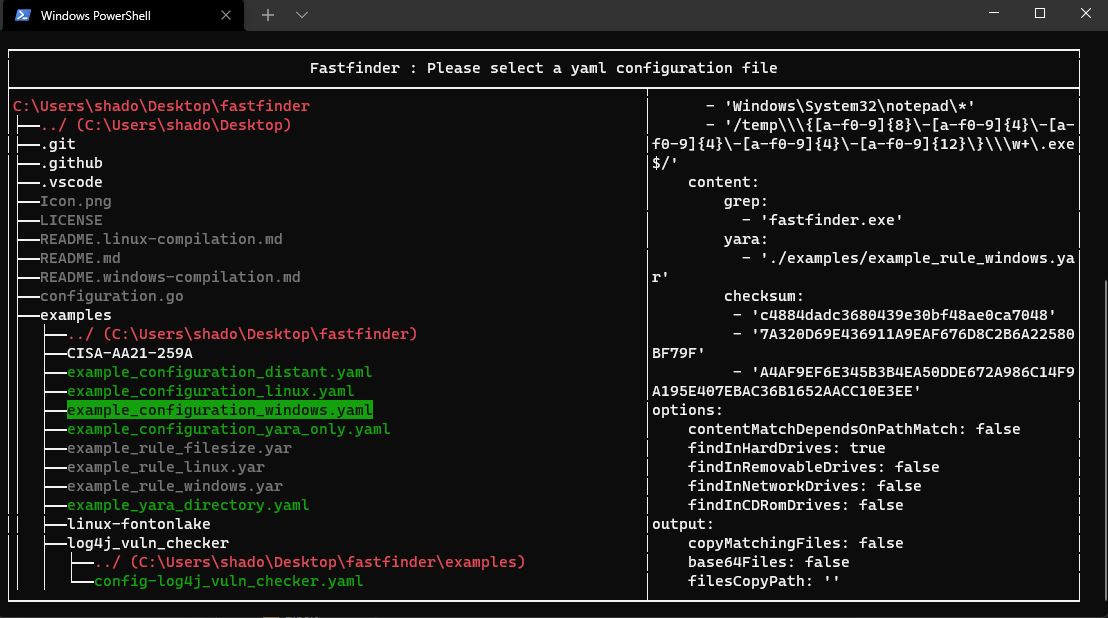 codeyourweb's tweet image. #Fastfinder v2.0.0 just released! cross-platform #DFIR #IOC / #YARA file finder. Now with triage mode, logger, enhanced UI and linux/windows builder to deploy this awesome scanner on every host (even with ciphered rules and config file)
github.com/codeyourweb/fa…