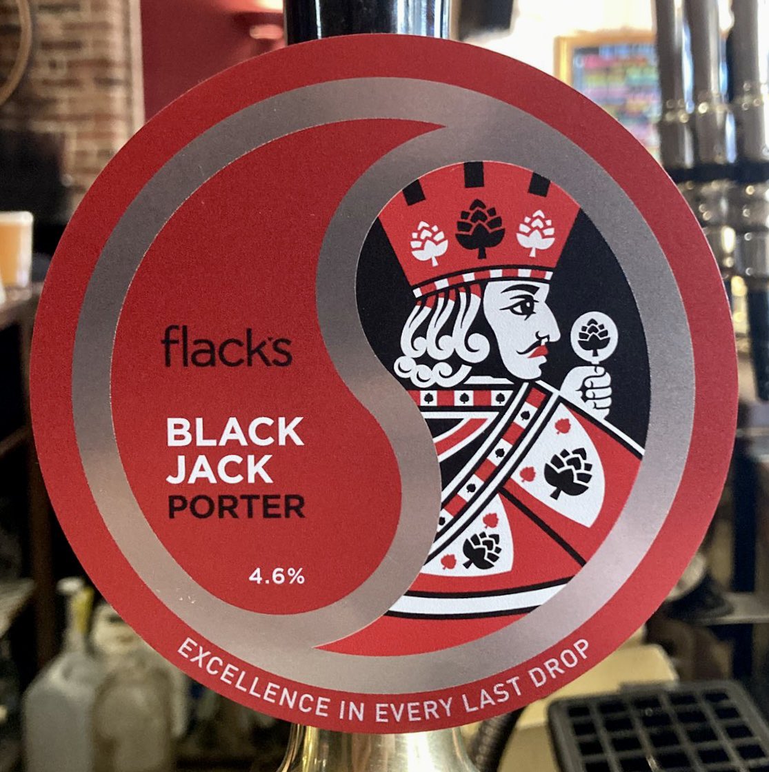 The Selden Arms (@seldenarms) on Twitter photo STOP PRESS!! NEW ON IN CASK!!
<a href="/FlackManor/">Flack Manor</a> Black Jack Porter (4.6%)
“Smooth dark ruby coloured beer with rich aromas of toasted malt. An initial sweetness followed by a good lingering hop finish and hazelnut after notes” STOP PRESS!! NEW ON IN CASK!!
<a href="/FlackManor/">Flack Manor</a> Black Jack Porter (4.6%)
“Smooth dark ruby coloured beer with rich aromas of toasted malt. An initial sweetness followed by a good lingering hop finish and hazelnut after notes”