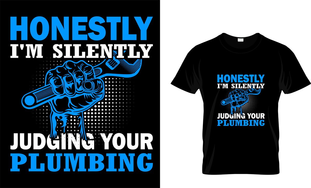 Plumbing T-Shirt design