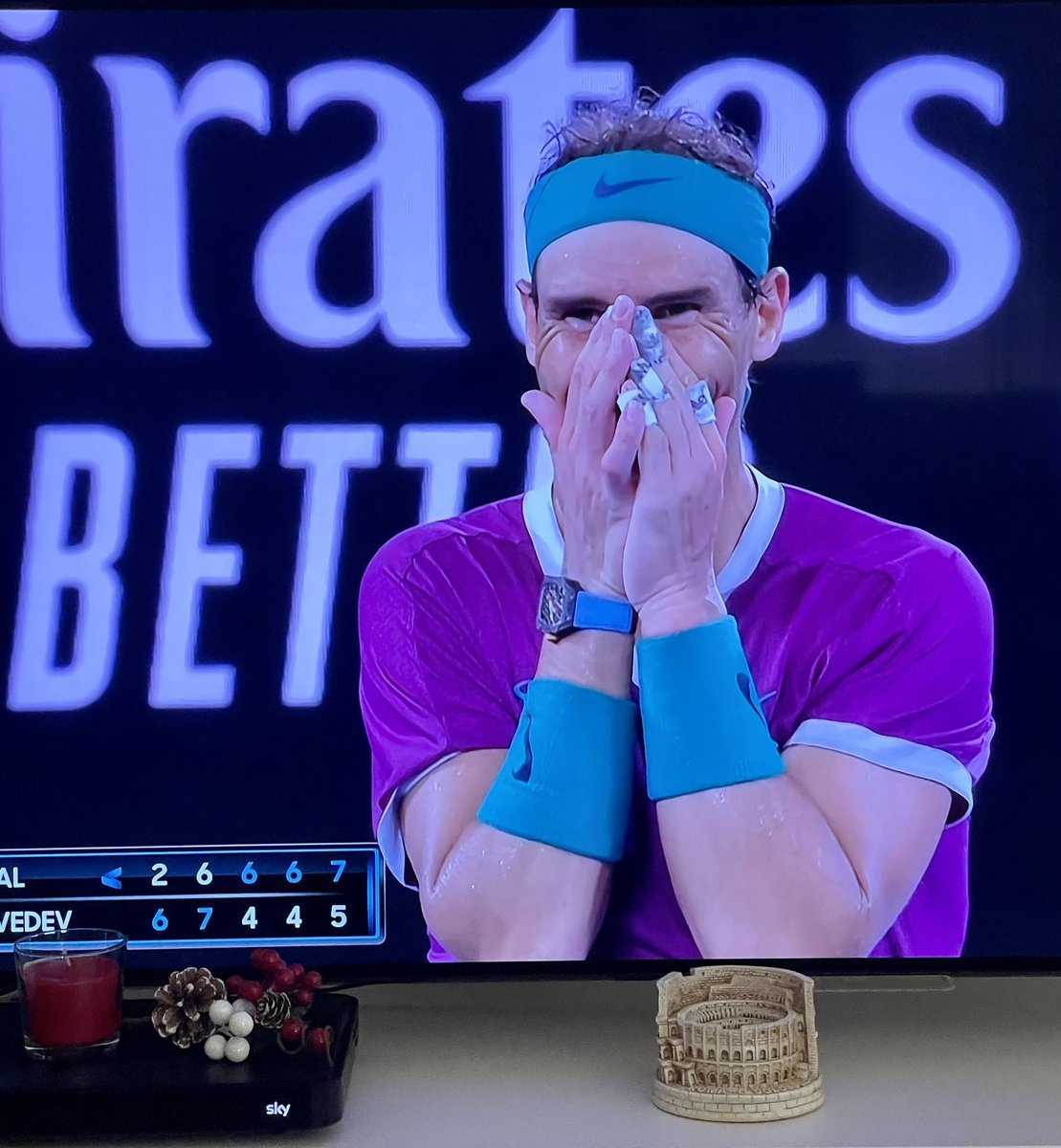 التاريخى للتاريخ 21 جراند سلام  ….اسطوورررره👏👏🎾الارمادا