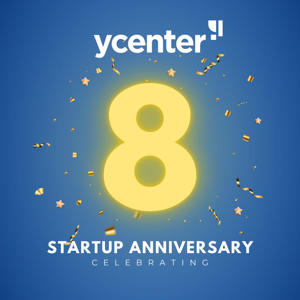 Celebrating 8 years startup anniversary for <a href="/Ycenterglobal/">Ycenter</a> . Thank you everyone