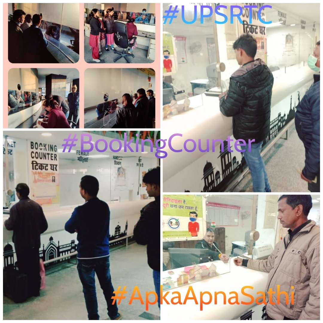 Dear Passengers feel the #ComfyTravel with #UPSRTC and get your journey tickets in advance at #UPSRTCbusStations As  #Counter Booking #Advance booking is available at bus stations... 
#AlwaysAtYourService 
#UPSRTC 
#ApkaApnaSathi
#LucknowRegion
@UPSRTCHQ