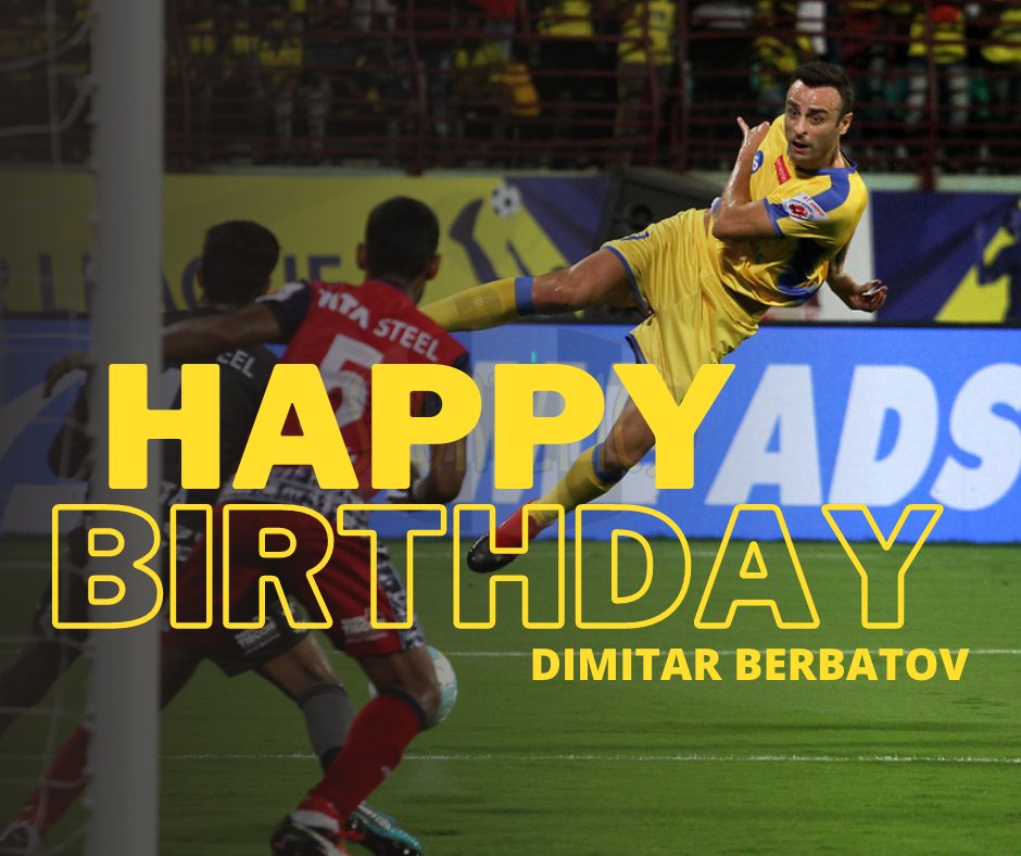 Happy birthday former player and legend Dimitar Berbatov.    