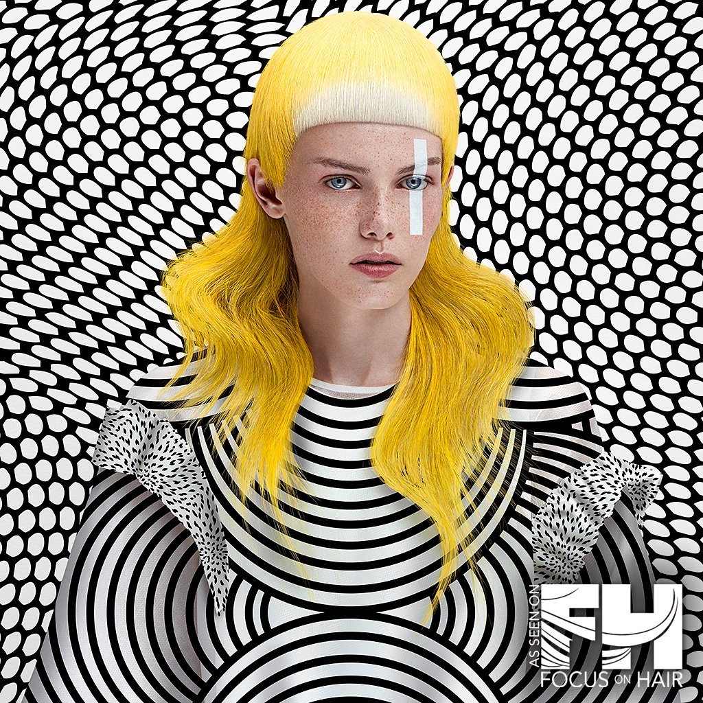 Grafic – Artistic Visuals & Strong Patterns Balance Sense of Design for this Bold Collection #edgyhair 
#colorist  #edgyhaircut #edgyhaircolor #hairartist  #hairartistry #hairmagazine #haircolor #focusonhair #focusonhairpro 

See full article & credits: focusonhair.com/article/grafic