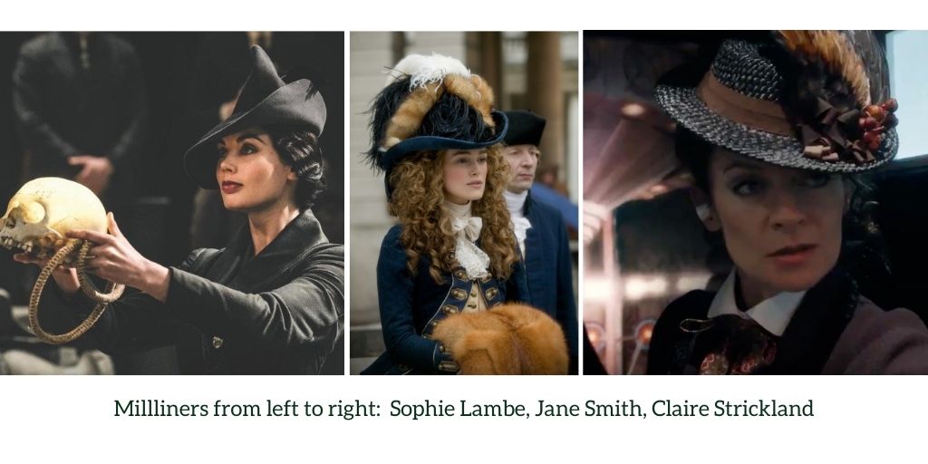 A fab theatrical millinery talk coming up Thursday! Tickets on <a href="/LondonHatWeek/">LHW Team</a> website, and watch the recording for 7 days after the event finishes.  Message me for a 50% off discount code if you are a student! Sean Barrett, Jane Smith, Sophie Lambe, Sally-Ann Provan and me!