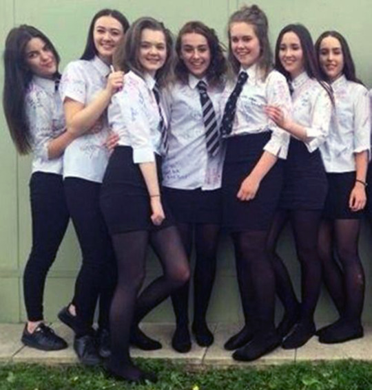 Teenager first time nylon schoolgirl