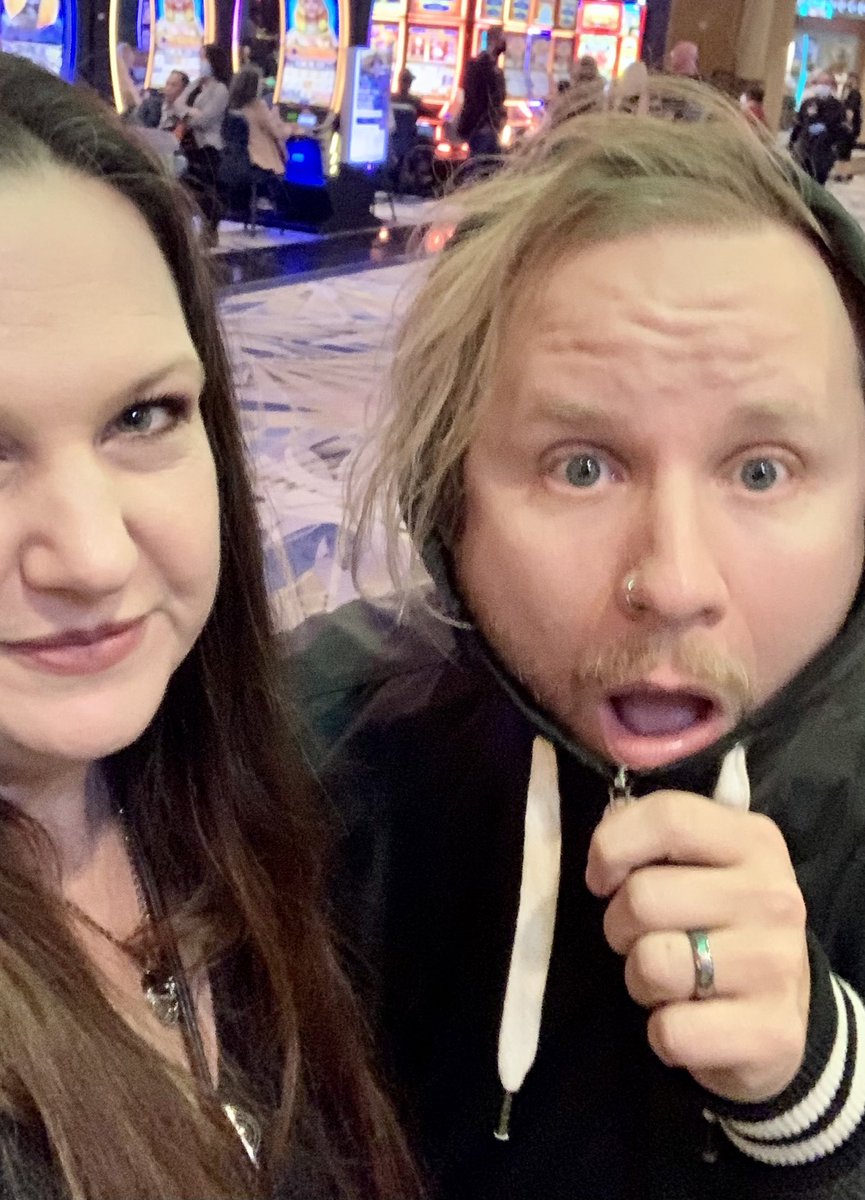 SarahsSweets4u's tweet photo. Thank You @ZMyersOfficial of @Shinedown for taking time for a pic tonight. See Zach, here’s my daughter too that missed u last night at the Wiltern for a new pic. Yup she’s hatin on me now lol🤣 https://t.co/hqUbURrdLX