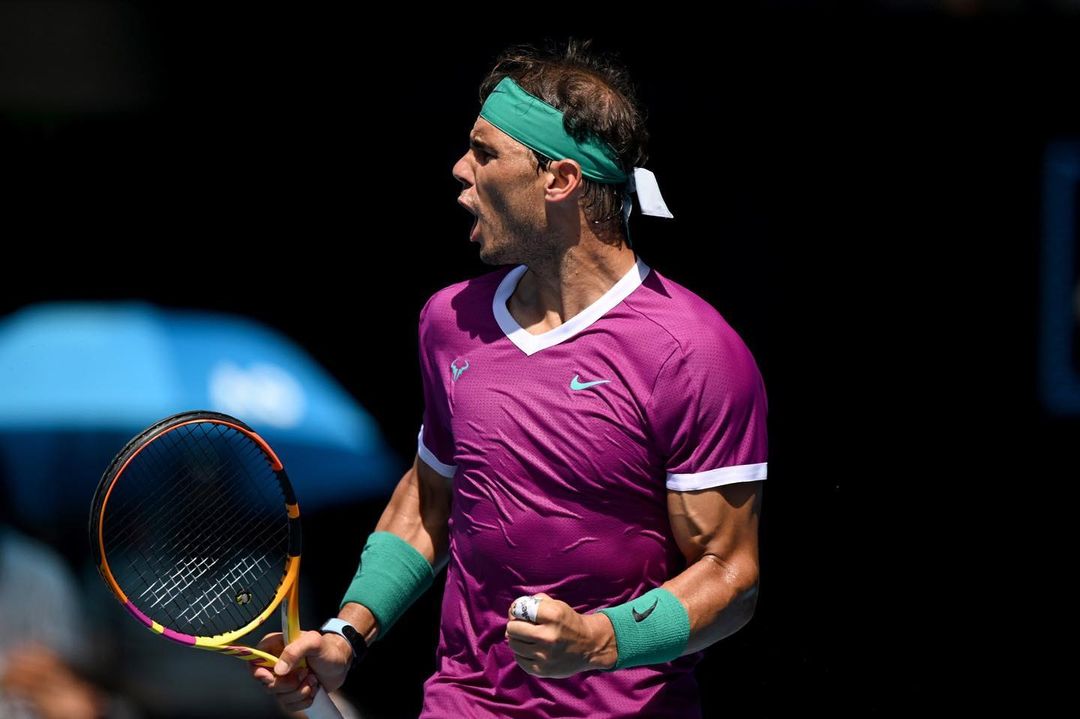 #VamosRafa pocas veces el deporte del tenis se puede calificar de pura naturaleza. 🔥🥎🔥 #Nadal #AustralianOpen pic.x.com/L8oMPHCPey