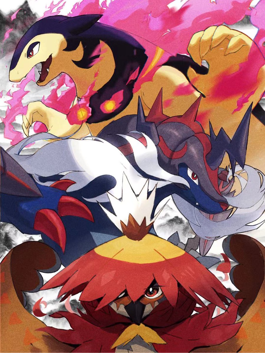 店長ren 2件 2 10爆誕 Rt Arc Draws ヒスイの姿の御三家 Hisuian Starters Pokemonlegends ポケモン イラスト T Co Menbzhmac8 Twitter