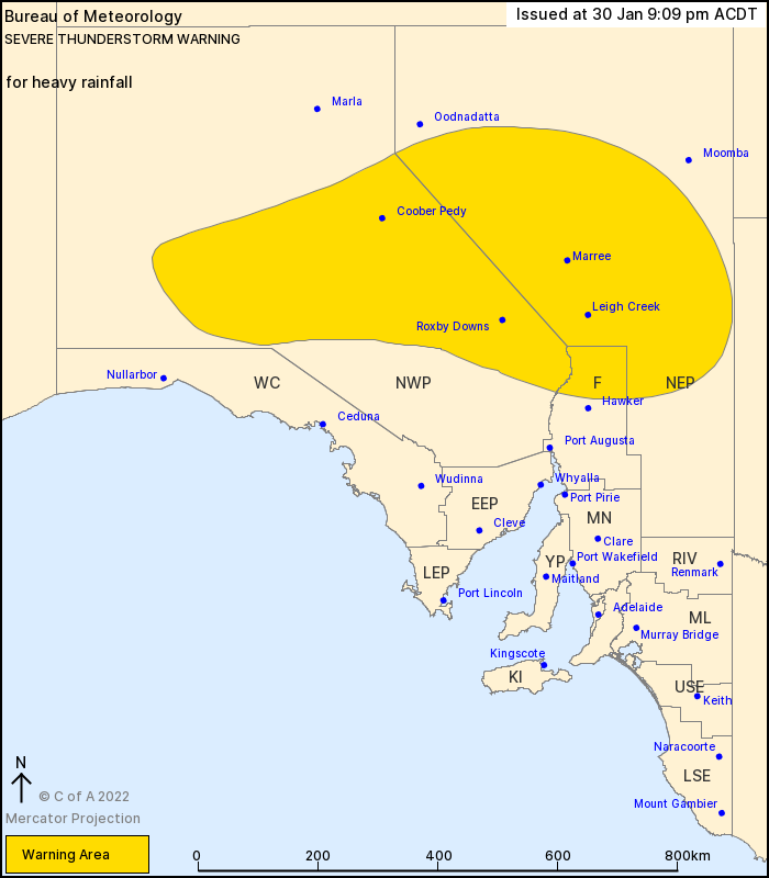 EWNAlerts's tweet photo. SA Severe Thunderstorm Warning: Heavy Rain. Commonwealth Hill, Wilgena, Kingoonya, Tarcoola. #thunderstorm #ewnalerts #SA #flood #sastorm #sawx https://t.co/6a98XqjV6x