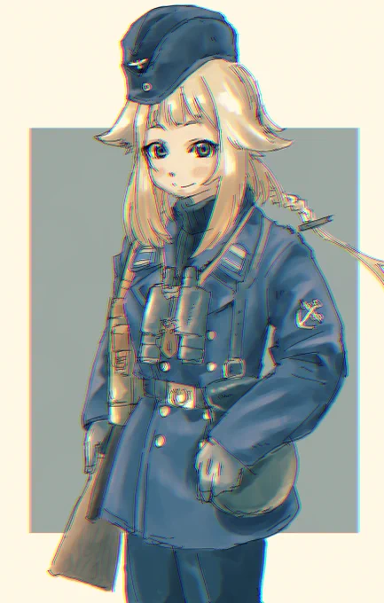 MP41いっぱい描いたよ…偉いね…
やっぱり大好きだよMP41… 