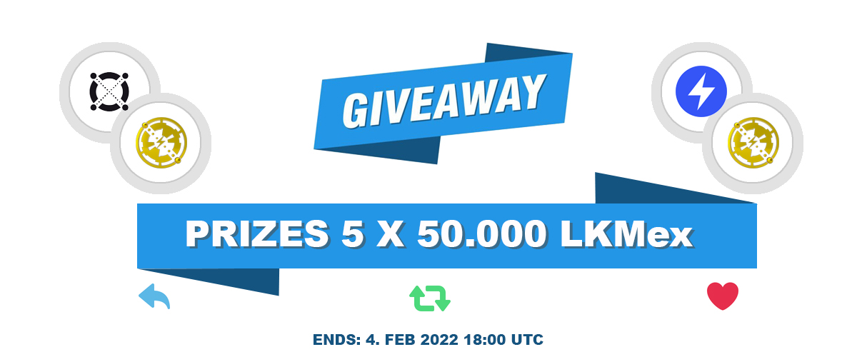 🚨 GiveAway 🚨
To celebrate upcoming #MaiarDEX ESDT event listing I am adding LIQUIDITY FOR $BSK and making a GIVEAWAY!
Total Prize:
🎁 $LKMEX - 250,000.00

1. Follow me &amp; @BeskarDAO
2. ❤️ &amp; 🔃
3. Tag 3 friends
4. Comment: #ThisIsTheWay $MEX $BSK  + ur HT
Prize: 5 x 50,000 $LKMEX