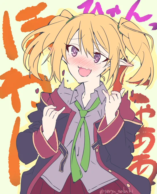 アニメプリコネ2なかよし部出演記念絵⑤
#プリコネR #アニメプリコネR 