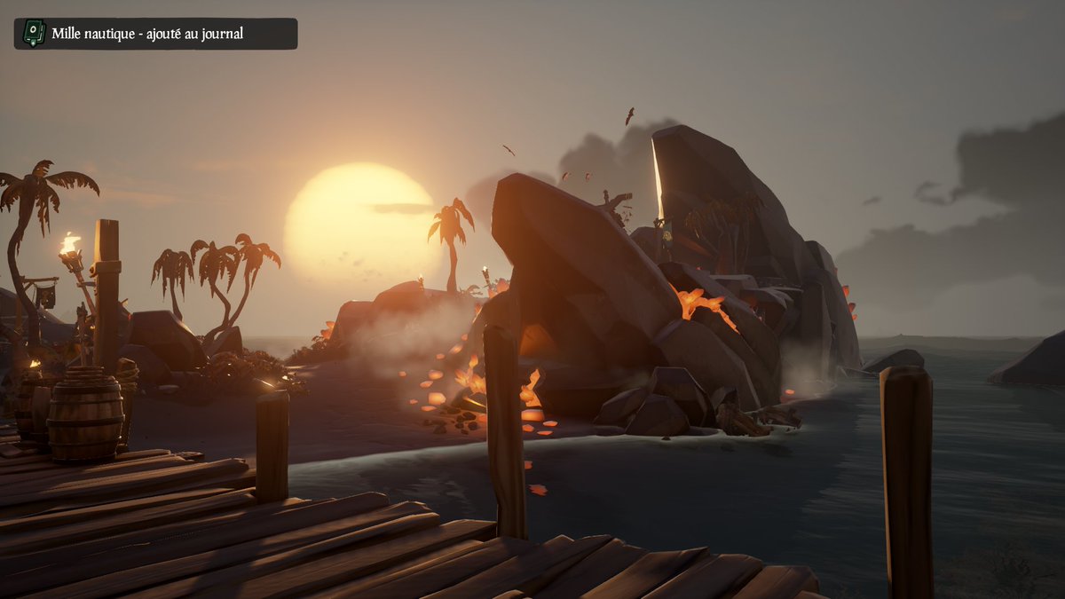 papy_mougot's tweet photo. Petit lever de soleil à Morrow's Peak #SeaOfThievesCommunityDay https://t.co/RlqYMpnFBR
