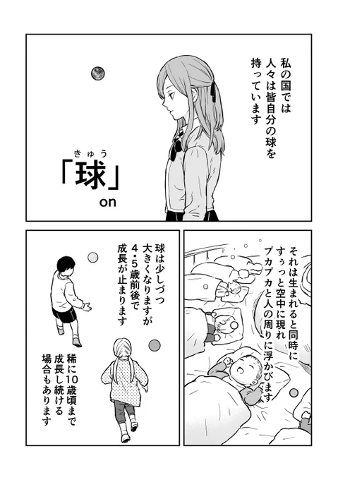 みんながそれぞれの球を持っている世界のお話(1/6)

※R指定ではないけど不健全です。 