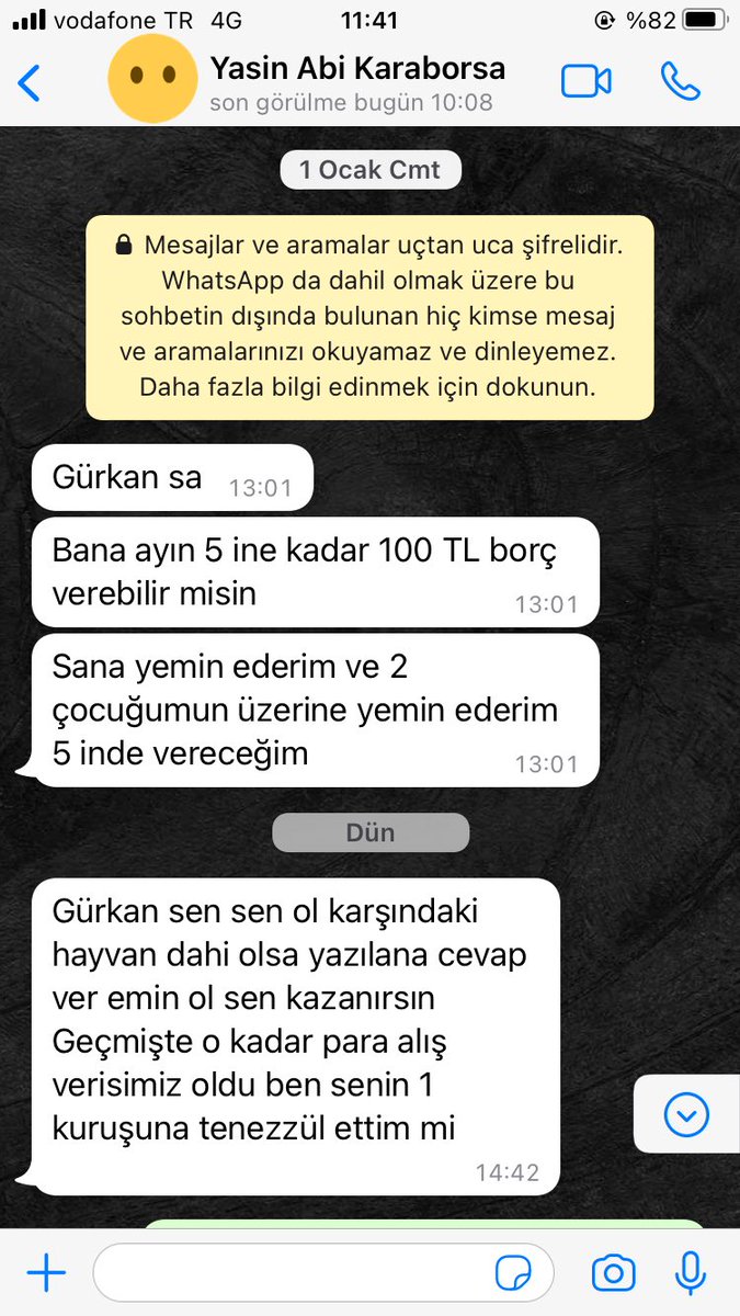 Bi karaborsacı kaldıydı trip yemediğimiz