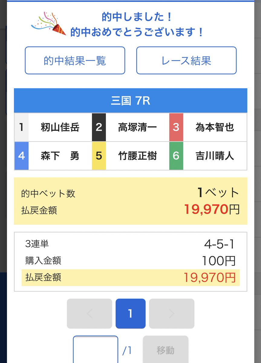 genjix358's tweet photo. 今日もぼちぼち勝てました^_^
取り敢えず勝ち逃げします‼︎
ありがとうございました♪ https://t.co/TcHFLLrOsK