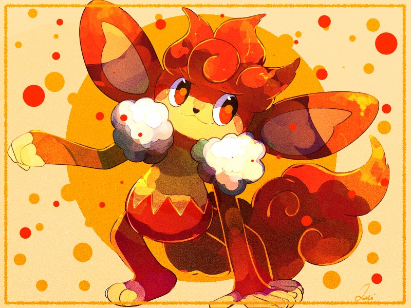 ポケモン 図鑑no 514 バオッキー Lkのポケモンずかん Loki ロキ のイラスト