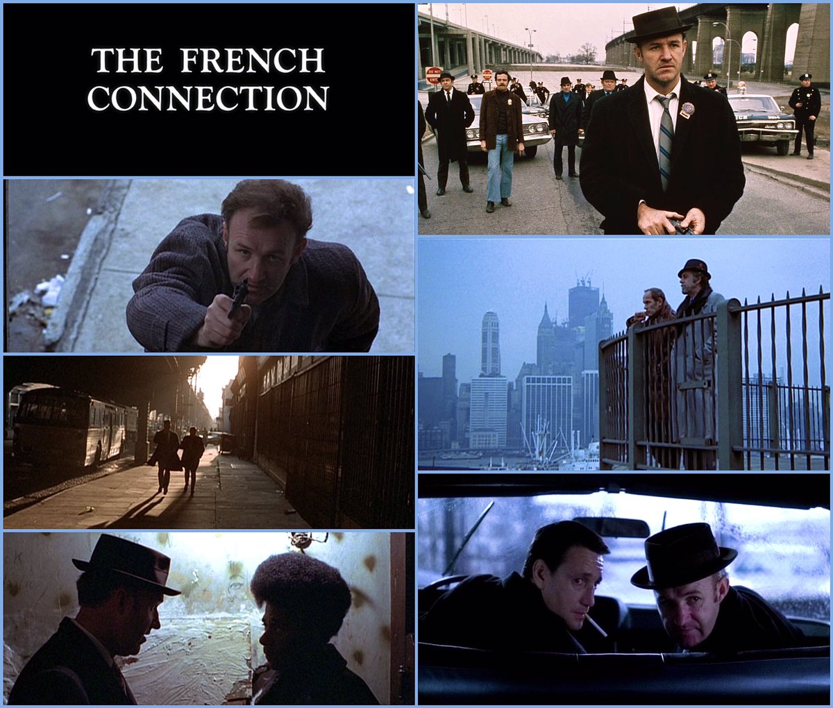 NevilleFChambe1's tweet photo. “THE FRENCH CONNECTION” (1971) dir. William Friedkin
#20thCenturyFox

#GeneHackman
Fernando Rey
Roy Scheider
Tony Lo Bianco
Marcel Bozzuffi

🎬#FilmTwitter🎥 https://t.co/7udHBoQUUv