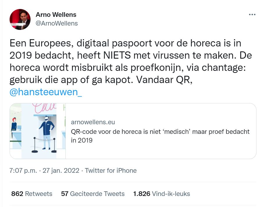 ArtsenC's tweet photo. @mariannezw @rickvanv @ArnoWellens Wat kun je dan tegen zo’n #coronatoegangsbewijs doen? 

@mariannezw vat het wat ons betreft heel mooi samen: "Of je nu wel of niet geprikt bent, doe niet aan de QR-maatschappij mee."  

👉 https://t.co/HArHskeIT2 https://t.co/W4K3wLC7Ig