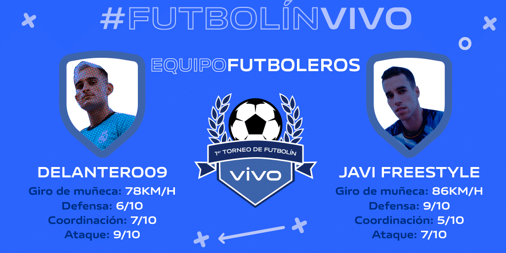 vivo_espana's tweet photo. No podía faltar el buen TEAM FUTBOLERO... ⚽⚽
@Xdelantero09X 🤝 @javi_freestyle ¡Seguro la van a liar! 
Te esperamos el 2.02 a las 20h en https://t.co/PBpNVPufrR

#Futbolinvivo https://t.co/eePzxnWz6O
