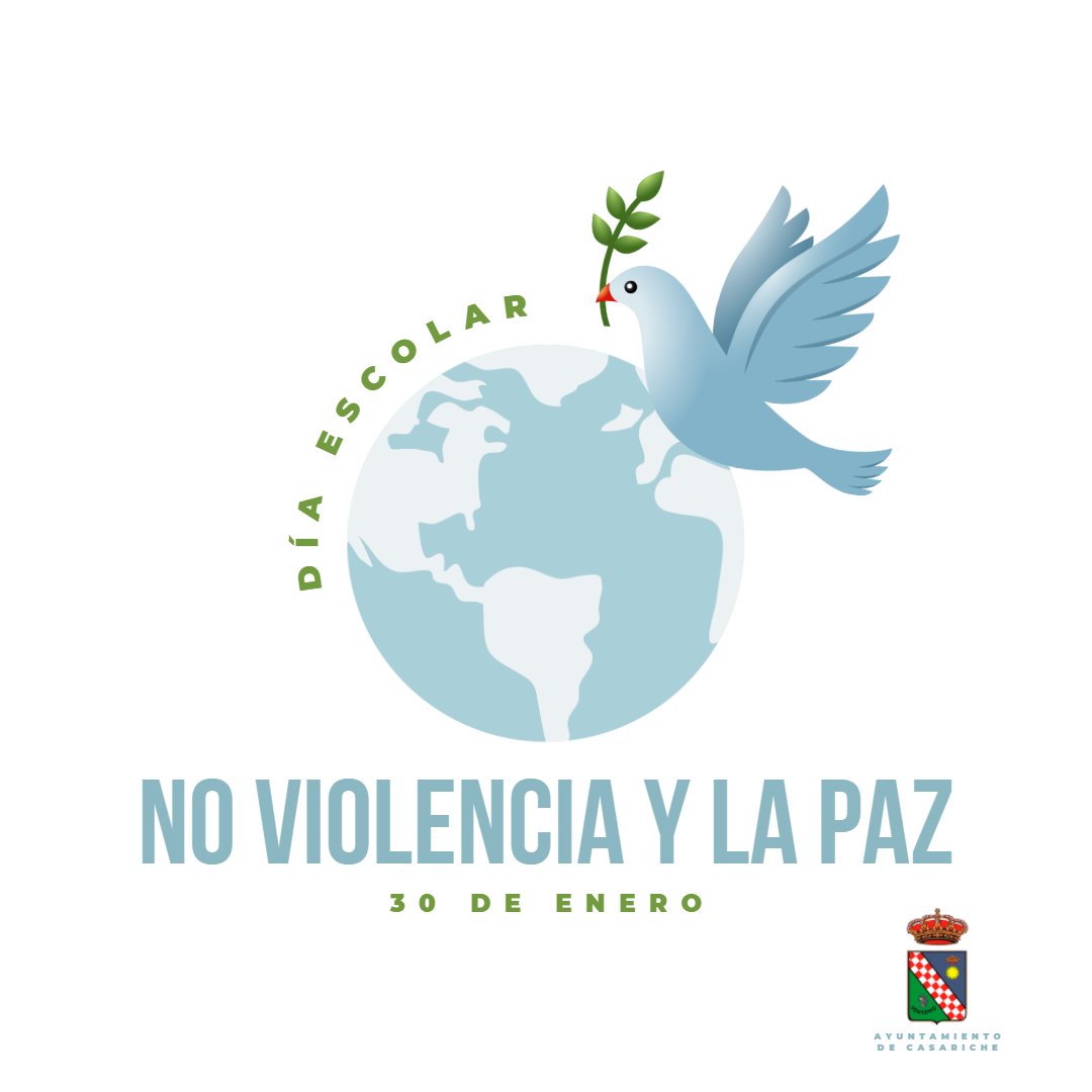 Hoy, 30 de enero, la Comunidad Educativa conmemora el Día de la No Violencia y la Paz

"𝑵𝒐 𝒉𝒂𝒚 𝒄𝒂𝒎𝒊𝒏𝒐 𝒑𝒂𝒓𝒂 𝒍𝒂 𝒑𝒂𝒛: 𝒍𝒂 𝒑𝒂𝒛 𝒆𝒔 𝒆𝒍 𝒄𝒂𝒎𝒊𝒏𝒐" - Mahatma Ghandi