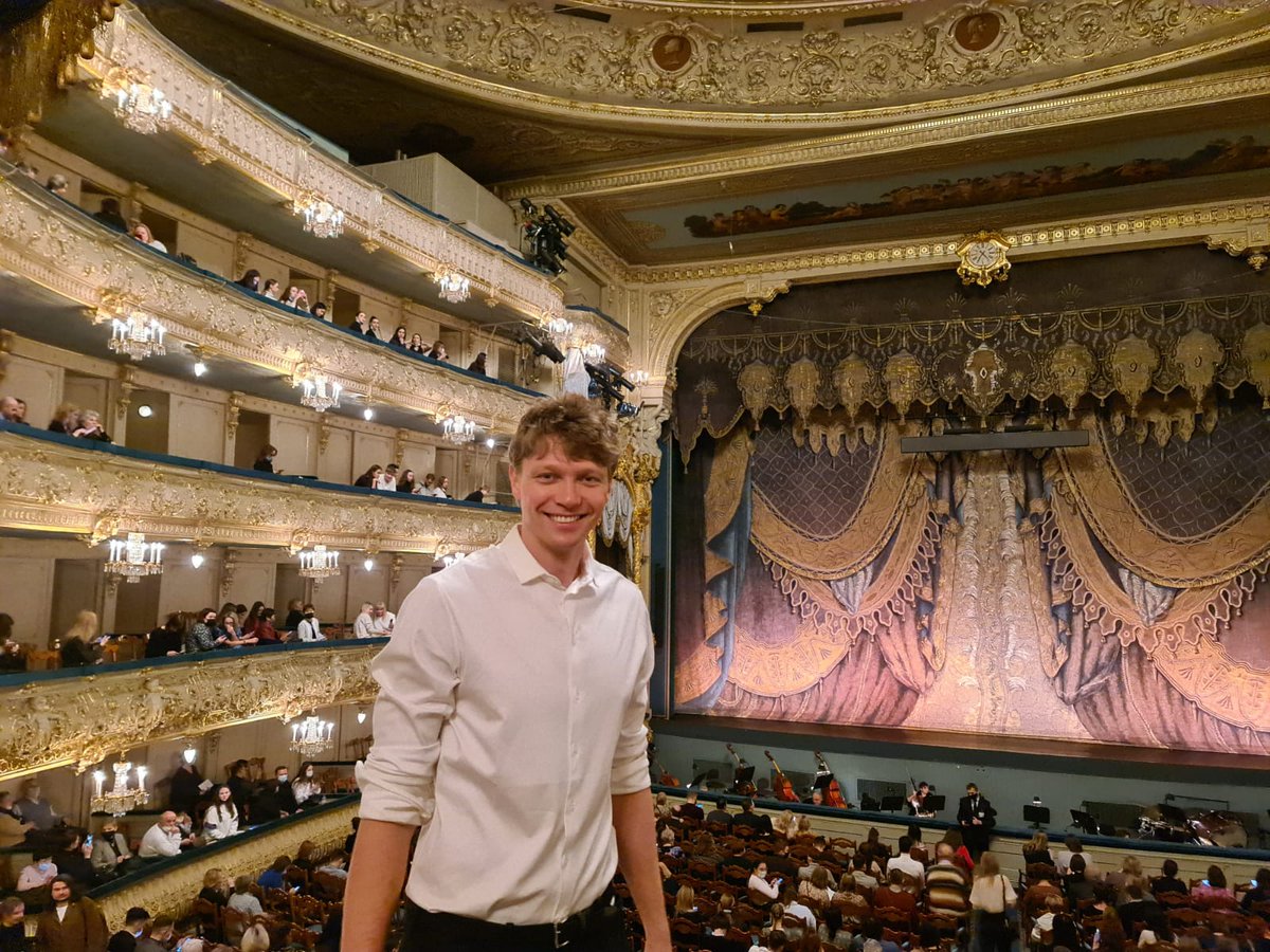 🎭 "In every city I played I was trying to visit such places: Music halls in New York, <a href="/teatroallascala/">Teatro alla Scala</a>
 in Milan. Visiting <a href="/mariinskyru/">Мариинский театр</a> is an unbelievable experience and I am very happy to visit it again" - 
<a href="/MKuzminskas/">Mindaugas Kuzminskas</a>