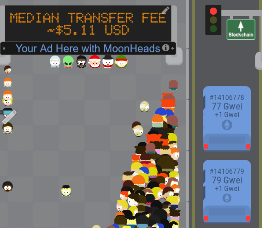 Gas fees are below 80gwei.
Probably because we rolled out our gas mask collection. 

There are still some masks left at moonfighter.io/mint for 0.015 + gas

#lowgas #freemint #nftcollection #nftopportunity #ethmoonbeam #nftgiveaway #nftdrop