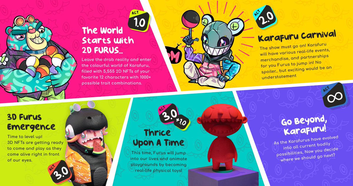 Jejouw's tweet image. Our official @KarafuruNft road-map! RT this and tag 2 friends to claim 2 whitelist from me ❤️🙌🏻✅👀😃🪐