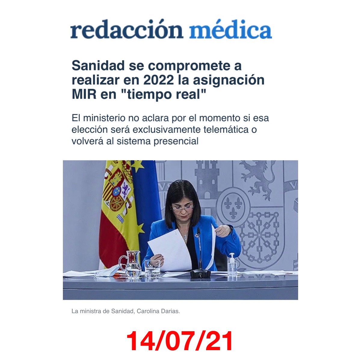 AsociacionMIRe's tweet photo. MIR 2022

El Ministerio se comprometió por escrito a una elección de plaza MIR 2022 en tiempo real. 

El Ministerio debe cumplir su palabra.

#DomingoSanitario https://t.co/jjuZsM9Rpo