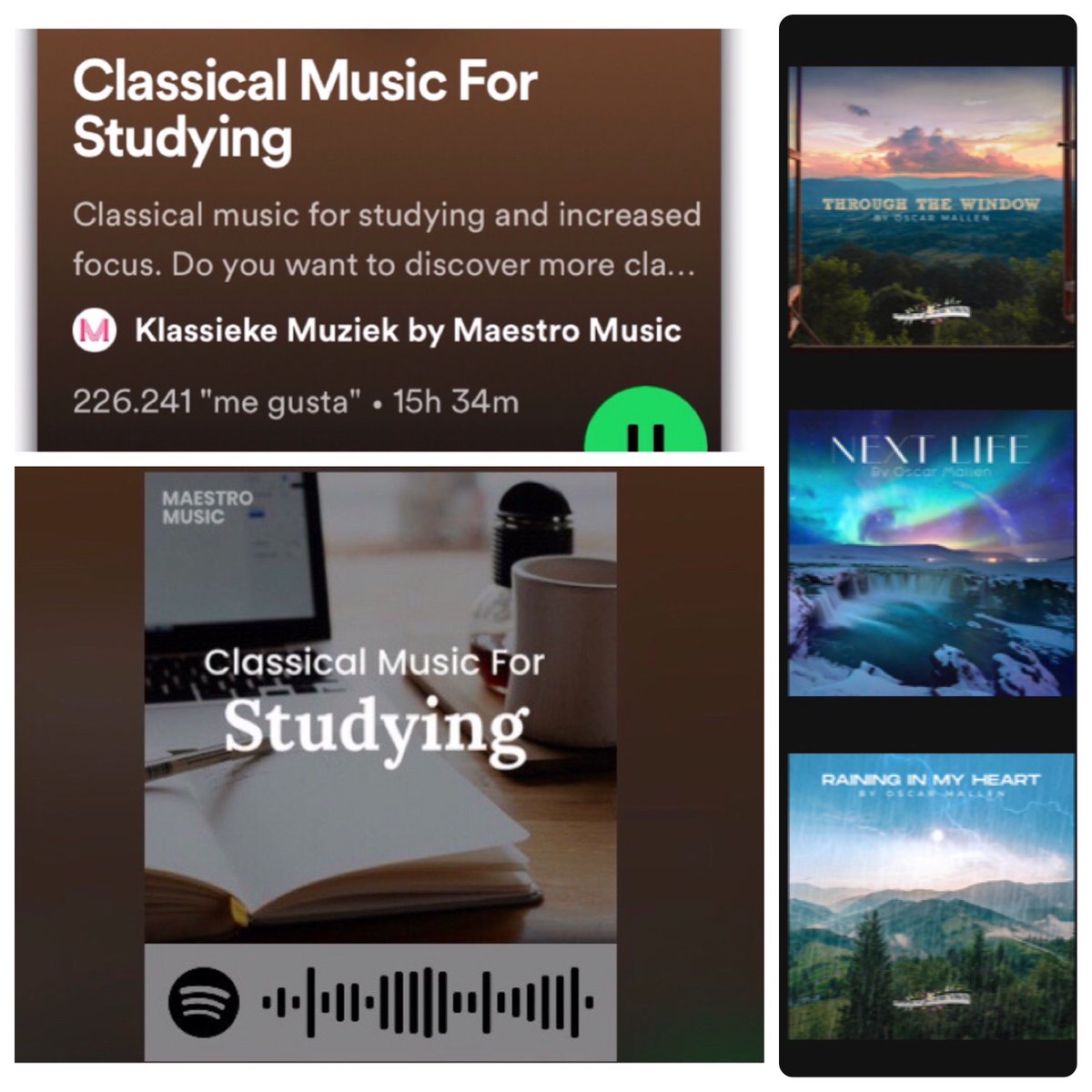 Oscar.Mallen (@oscarmallensnd) on Twitter photo Through The Window, Raining In My Heart and Next Life. My last three releases... It´s a dream come true...
Thank you so much to <a href="/maestromusic/">Maestro Music</a> for including my music in your Amazing playlist.
I also want to thank the fantastic label team <a href="/pianoandnature/">Piano and Nature</a> and <a href="/pmrecordings/">PM Recordings</a> Through The Window, Raining In My Heart and Next Life. My last three releases... It´s a dream come true...
Thank you so much to <a href="/maestromusic/">Maestro Music</a> for including my music in your Amazing playlist.
I also want to thank the fantastic label team <a href="/pianoandnature/">Piano and Nature</a> and <a href="/pmrecordings/">PM Recordings</a>
