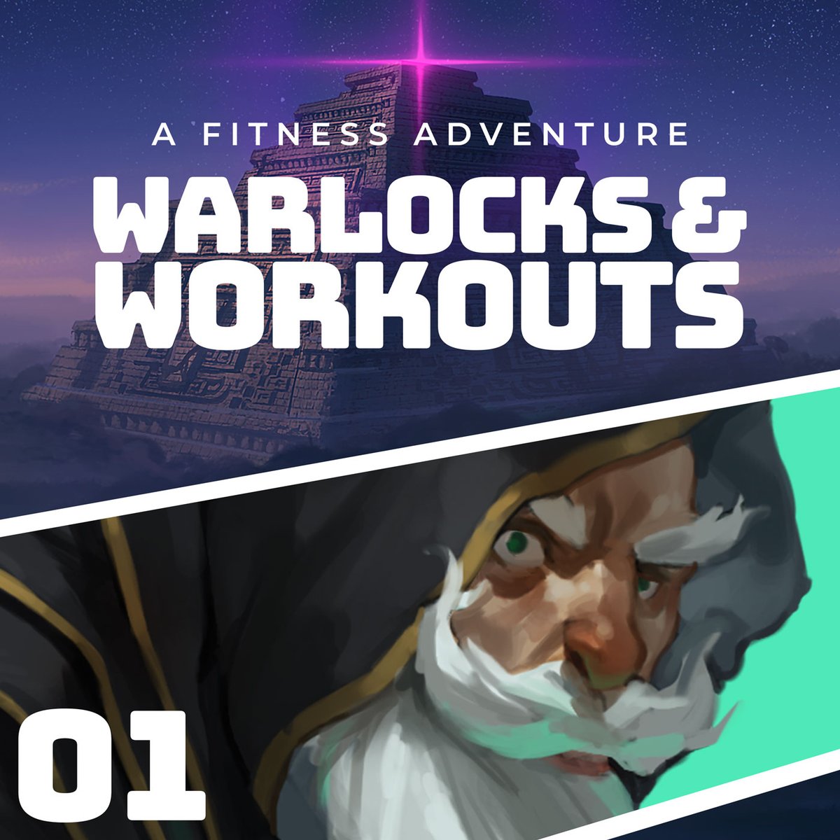 warlockworkout's tweet photo. Chapter 1 of Warlocks and Workouts is out now wherever you get your podcasts! 
Break into an ancient temple and get a 25 minute HIIT workout! 
https://t.co/DRxavUzLLO
#workout #hiit #warlocksandworkouts #audiobook #podcast #fitrpg https://t.co/rwmN7EKQeU